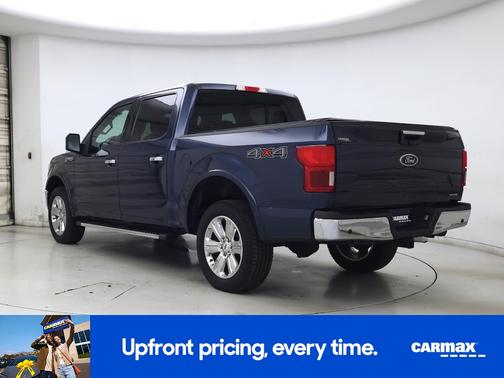 Blue 2020 Ford F-150 Lariat