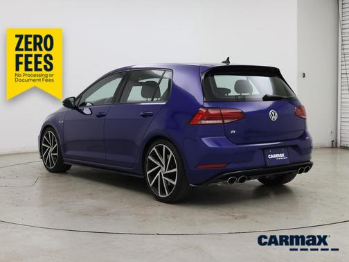 Blue 2019 Volkswagen Golf R