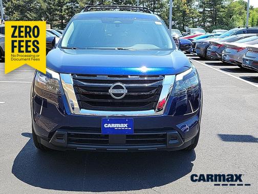 Blue 2025 Nissan Pathfinder SV