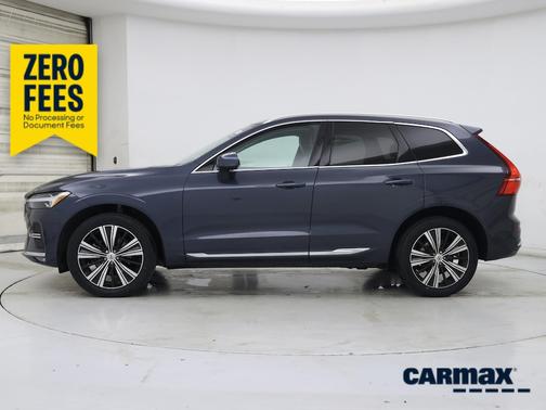 Blue 2023 Volvo XC60 B5 Plus Bright Theme
