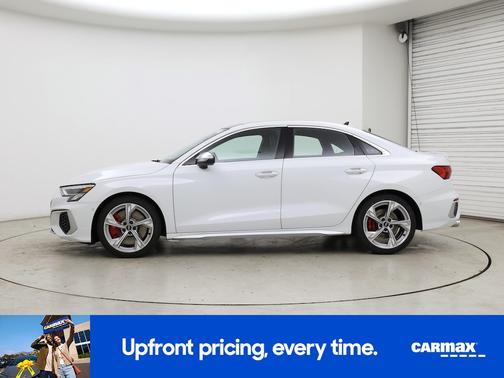 White 2023 Audi S3 Premium Plus