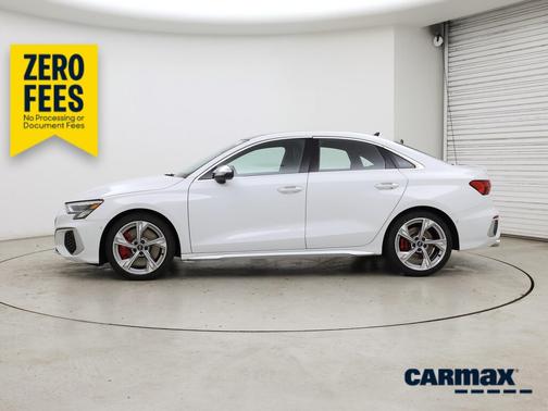 White 2023 Audi S3 Premium Plus