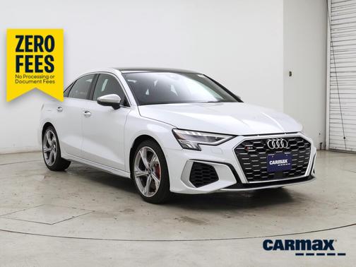 White 2023 Audi S3 Premium Plus