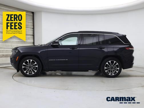 Blue 2024 Jeep Grand Cherokee 4xe Overland