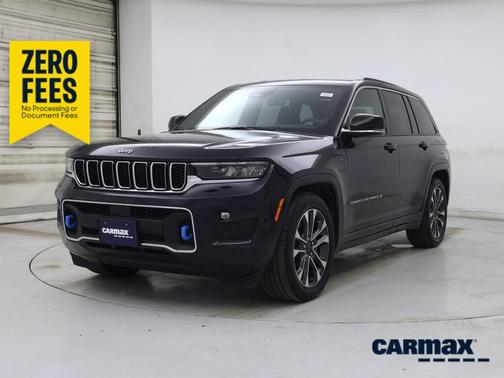 Blue 2024 Jeep Grand Cherokee 4xe Overland