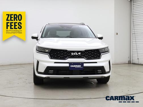 White 2023 Kia Sorento Hybrid SX Prestige