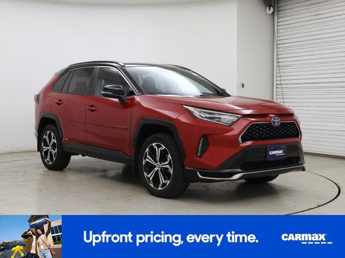 Red 2021 Toyota RAV4 Prime XSE
