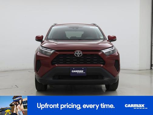 Red 2022 Toyota RAV4 XLE