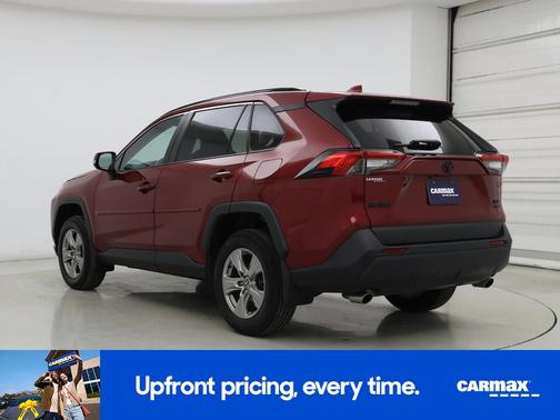 Red 2022 Toyota RAV4 XLE