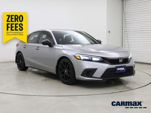 Silver 2022 Honda Civic Sport