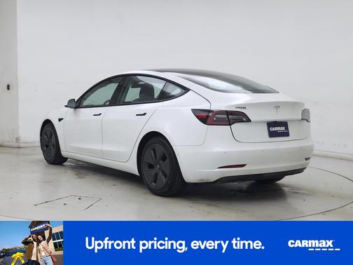 White 2021 Tesla Model 3 Standard Range Plus