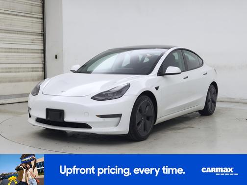 White 2021 Tesla Model 3 Standard Range Plus