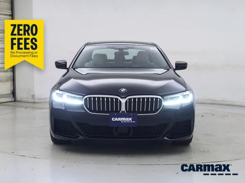 Black 2021 BMW 540 XI