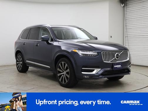 Blue 2021 Volvo XC90 T6 Inscription