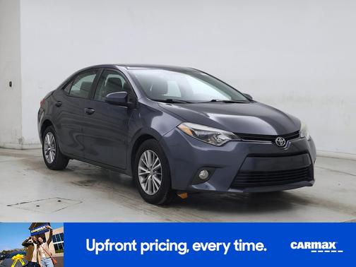 Blue 2015 Toyota Corolla LE Plus