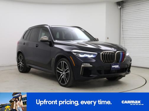 Black 2020 BMW X5 M50i