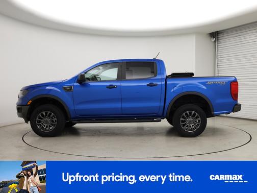 Blue 2021 Ford Ranger XLT