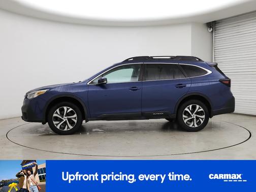 Blue 2021 Subaru Outback Limited