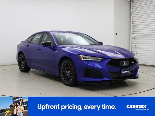 Blue 2023 Acura TLX SH-AWD Type S