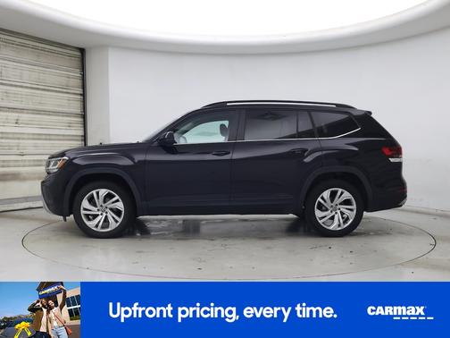 Black 2021 Volkswagen Atlas SE w/Tech