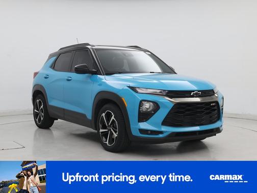 Blue 2021 Chevrolet Trailblazer RS