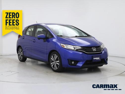 Blue 2016 Honda Fit EX