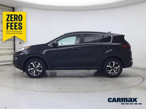 Black 2020 Kia Sportage LX