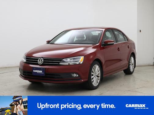 Red 2016 Volkswagen Jetta SEL