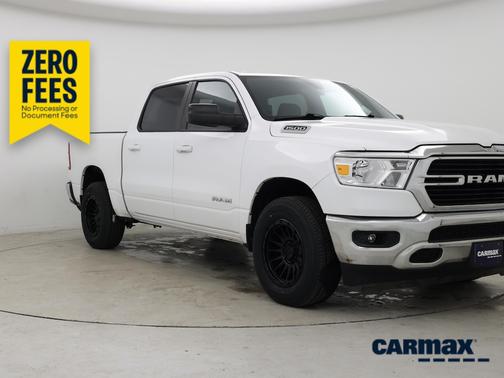 White 2021 RAM 1500 Bighorn