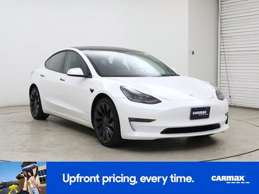 White 2023 Tesla Model 3 Performance