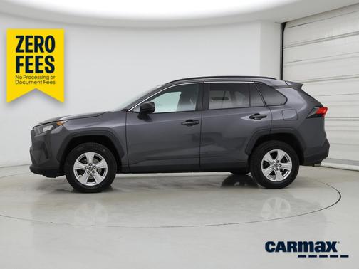 Gray 2021 Toyota RAV4 LE