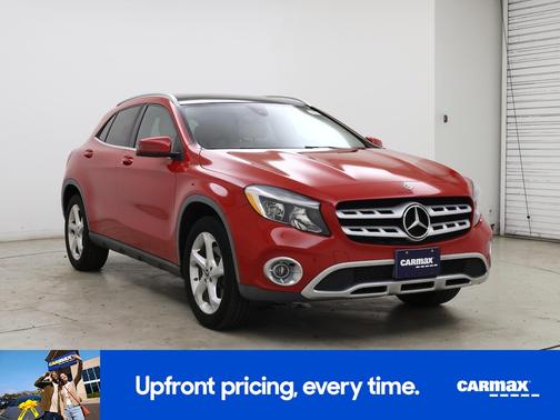 Red 2018 Mercedes-Benz GLA 250
