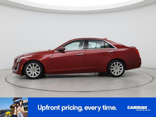 Red 2015 Cadillac CTS Luxury