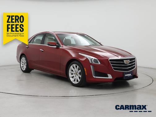 Red 2015 Cadillac CTS Luxury