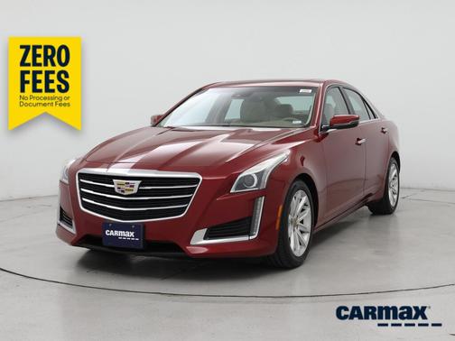 Red 2015 Cadillac CTS Luxury