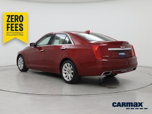 Red 2015 Cadillac CTS Luxury