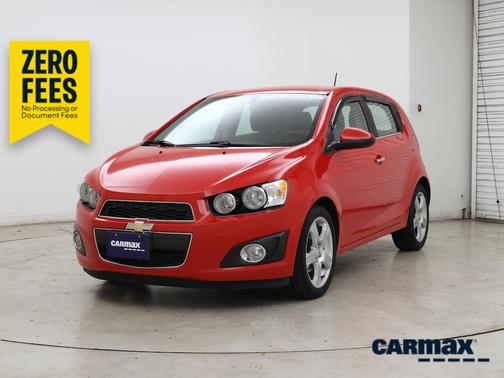 Red 2016 Chevrolet Sonic LTZ