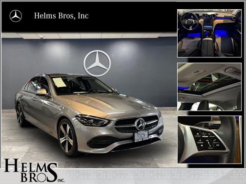 Mojave Silver Metallic 2022 Mercedes-Benz C-Class C 300 4MATIC