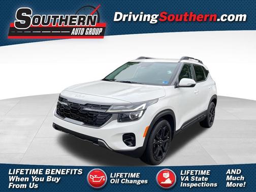 Snow White Pearl 2024 Kia Seltos X-Line
