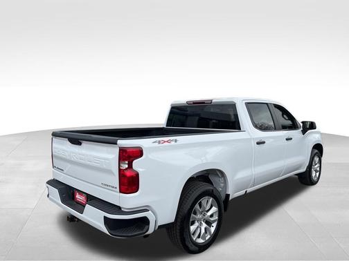 Summit White 2023 Chevrolet Silverado 1500 Custom