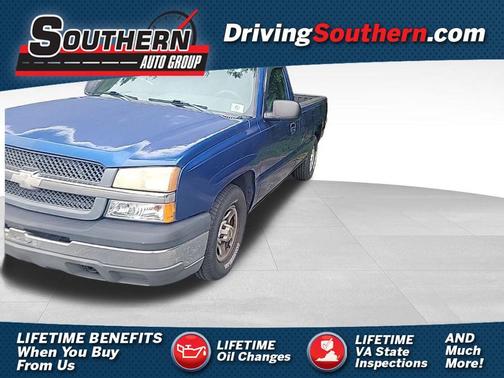 Arrival Blue Metallic 2004 Chevrolet Silverado 1500 Work Truck