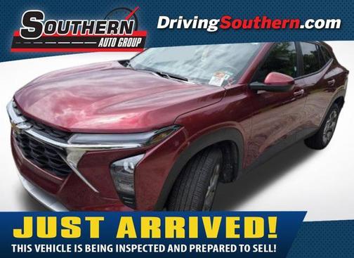 Crimson Metallic 2025 Chevrolet Trax LT