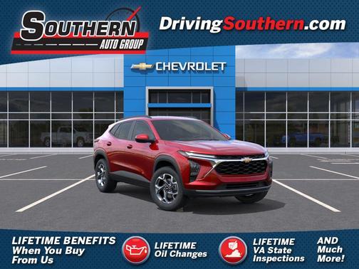 Apex Red 2026 Chevrolet Trax LT
