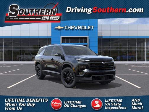 Mosaic Black Metallic 2026 Chevrolet Traverse LT