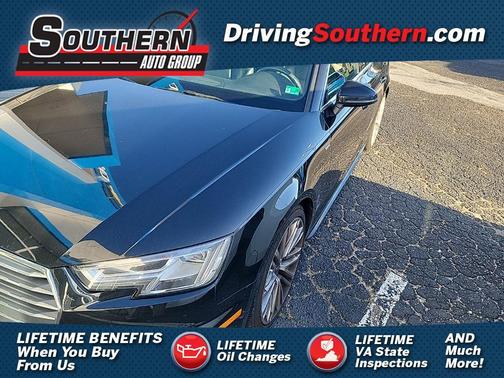 Black 2019 Audi A4 2.0T Premium Plus