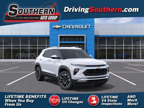 Summit White 2026 Chevrolet Trailblazer LT
