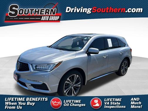 Lunar Silver Metallic 2020 Acura MDX 3.5L w/Technology Package