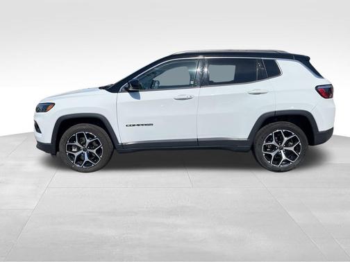 Bright White Clearcoat 2025 Jeep Compass Limited
