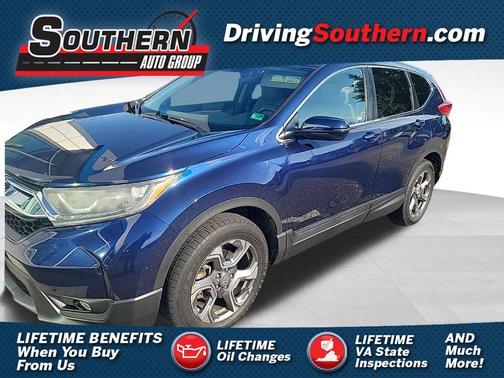 Obsidian Blue 2019 Honda CR-V EX