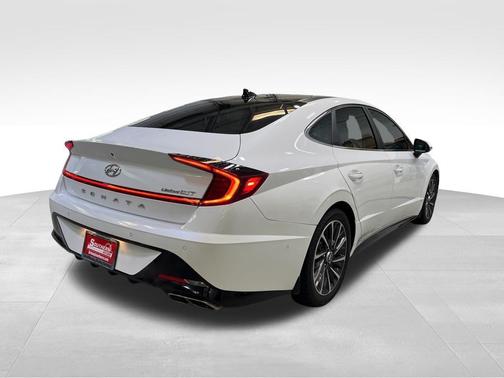 Quartz White 2020 Hyundai SONATA Limited